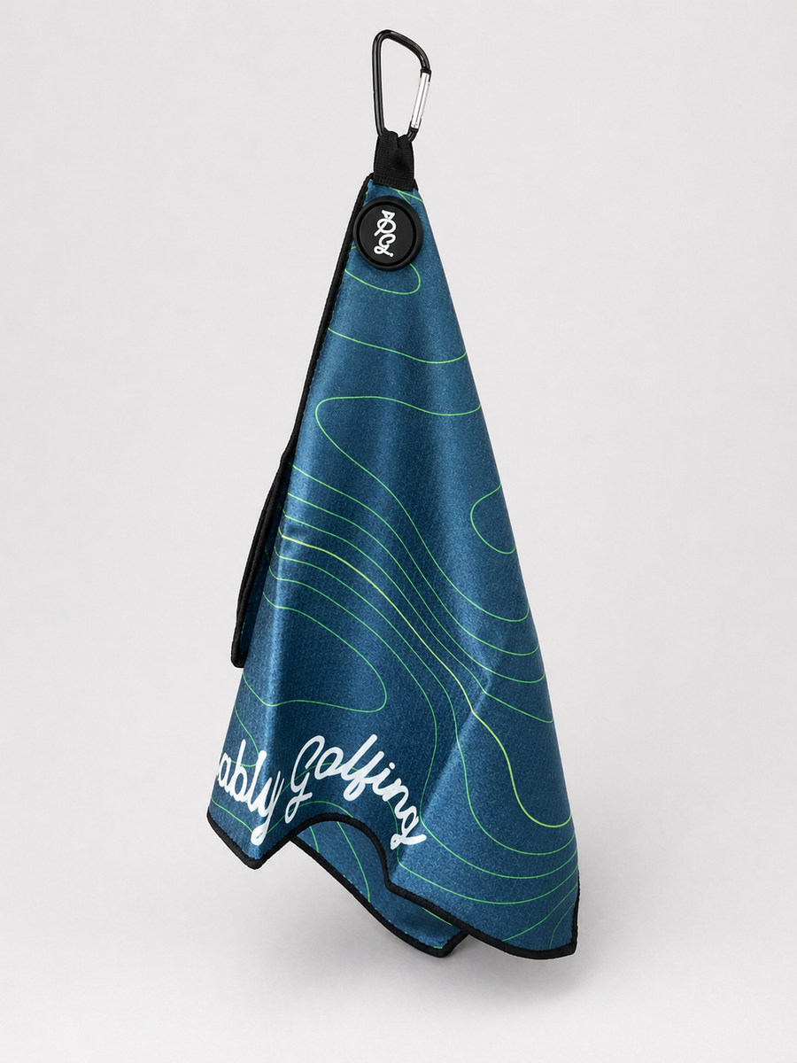 Probably Golfing Topo Towel